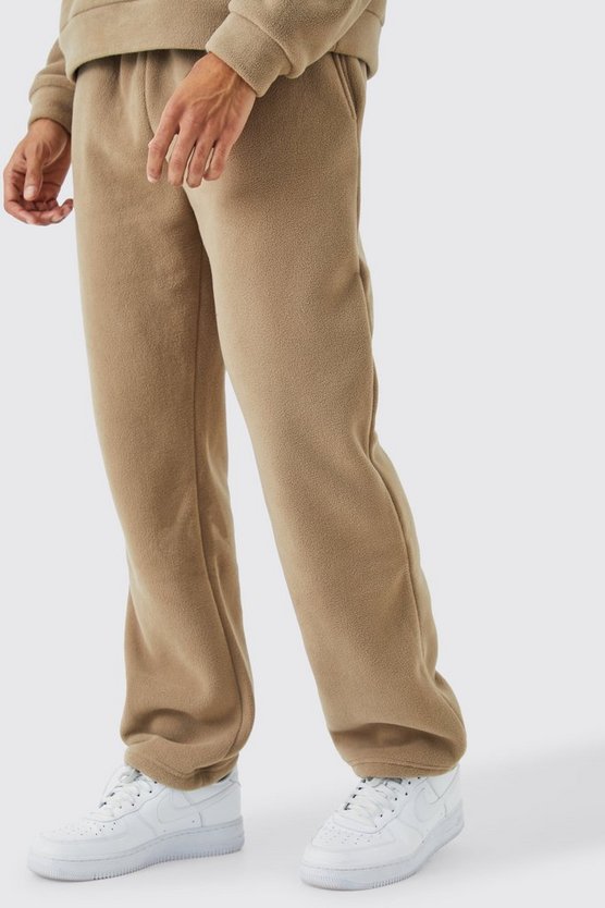 Lockere Microfleece-Jogginghose