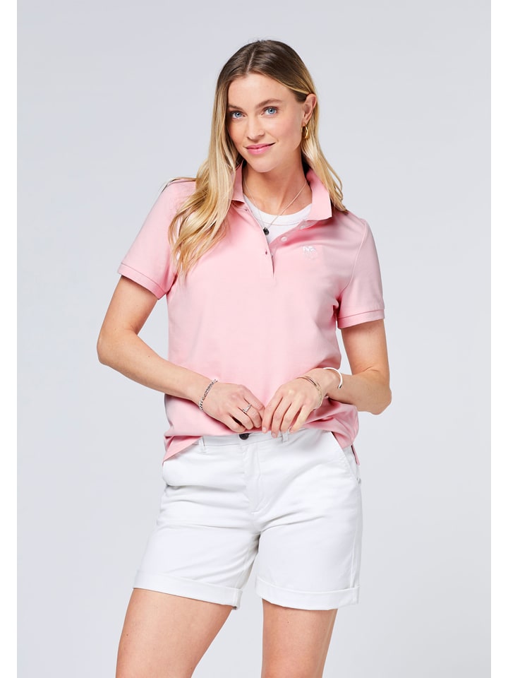 Polo Sylt Poloshirt in Rosa günstig kaufen