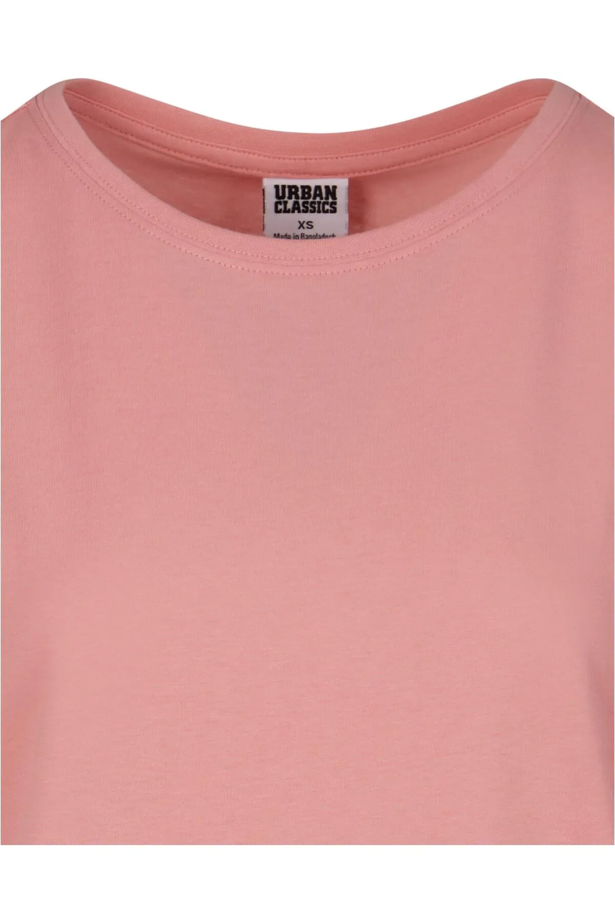 Urban Classics  Damen T-Shirt mit verlängerter Schulterpartie für Damen