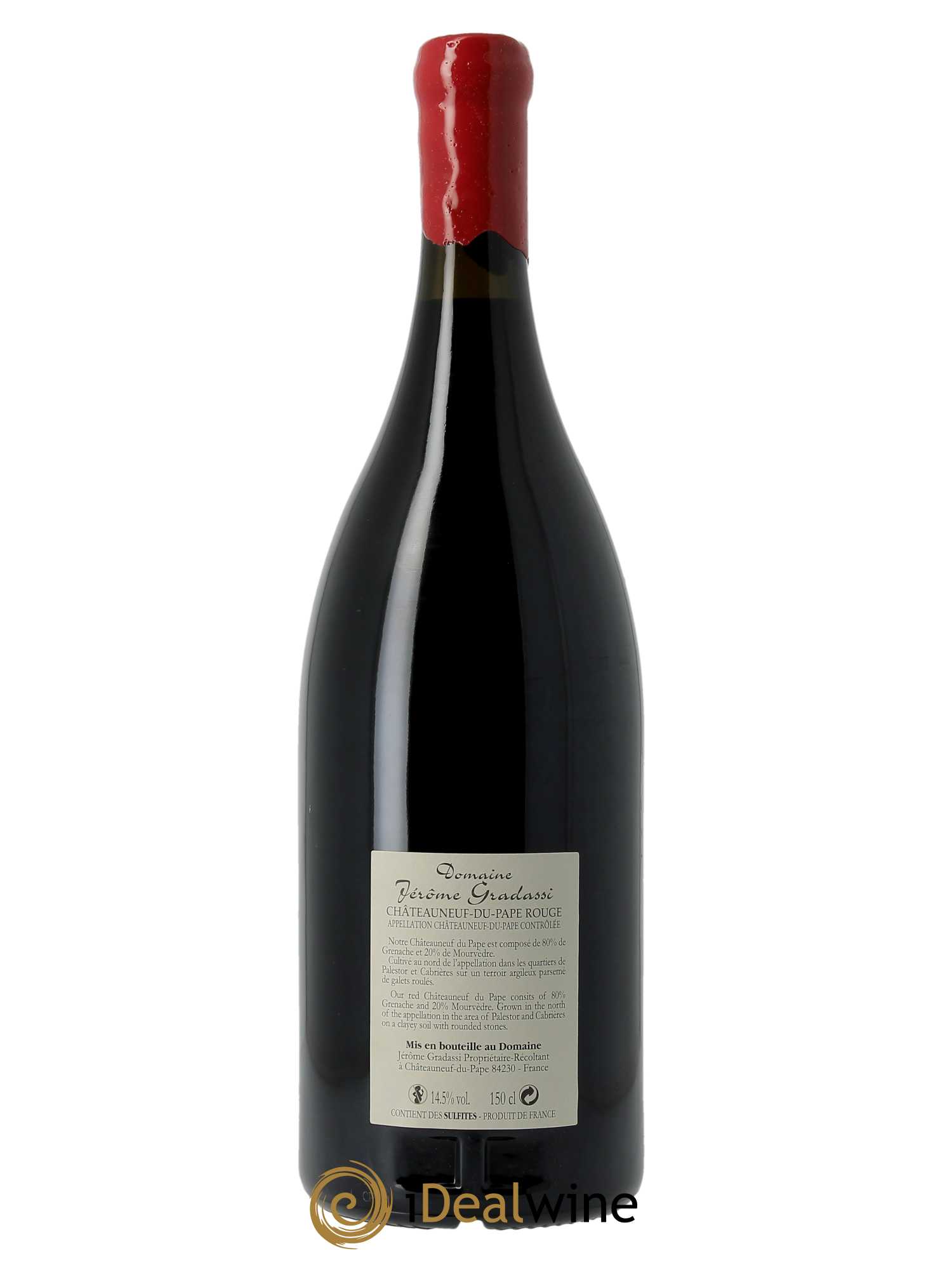 Châteauneuf-du-Pape Jérôme Gradassi  2020 - Lot de 1 Magnum