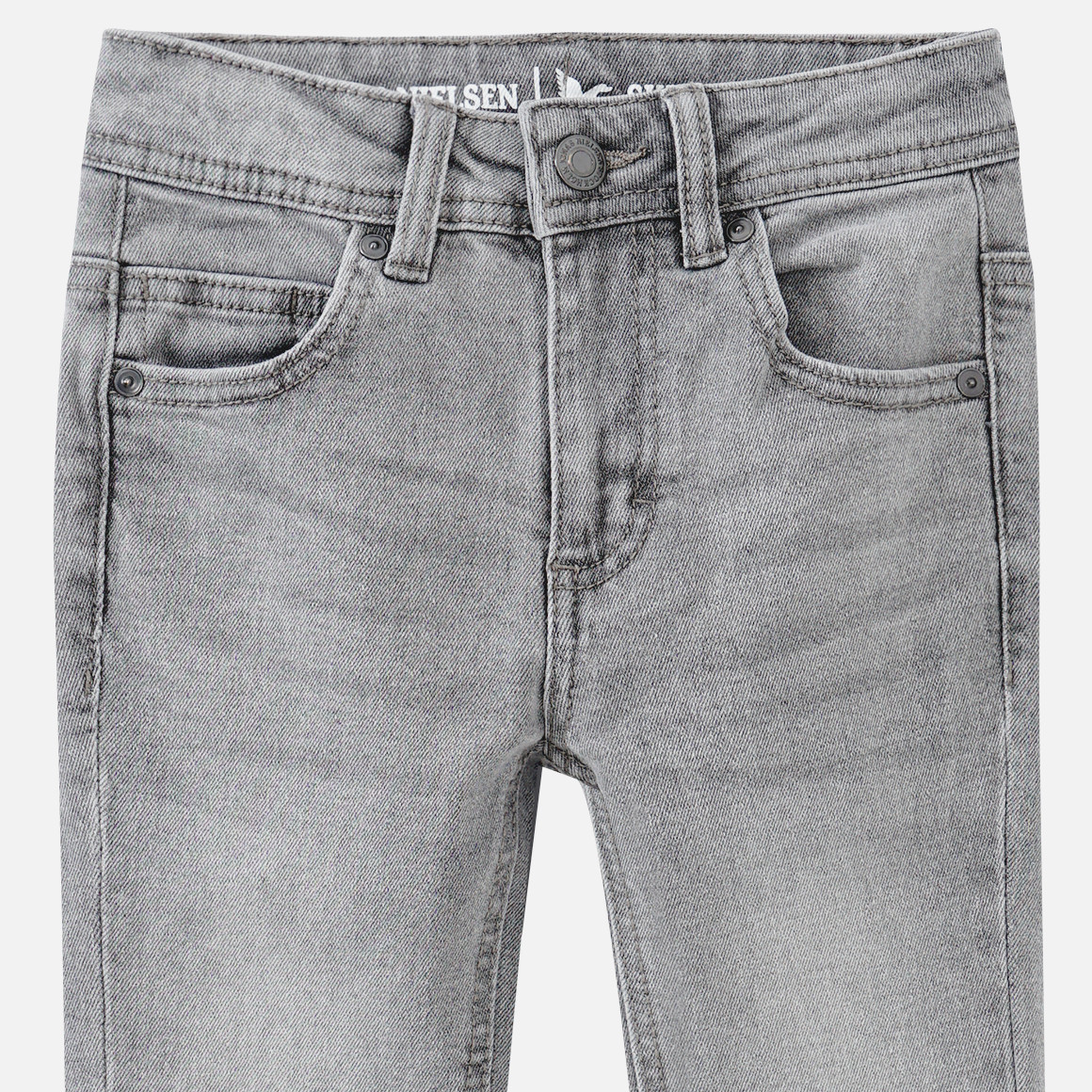 Jungen Skinny-Jeans mit Used-Waschung