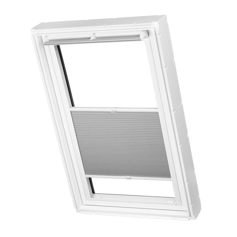 Dachfensterplissee Dachfenster passend für Velux Fenster Grau C02, ventanara