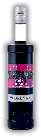 Vedrenne Creme de Mure Vedrenne Creme de Mure Französischer Brombeer-Fruchtlikör 0,7	 Liter - Vol 15%
