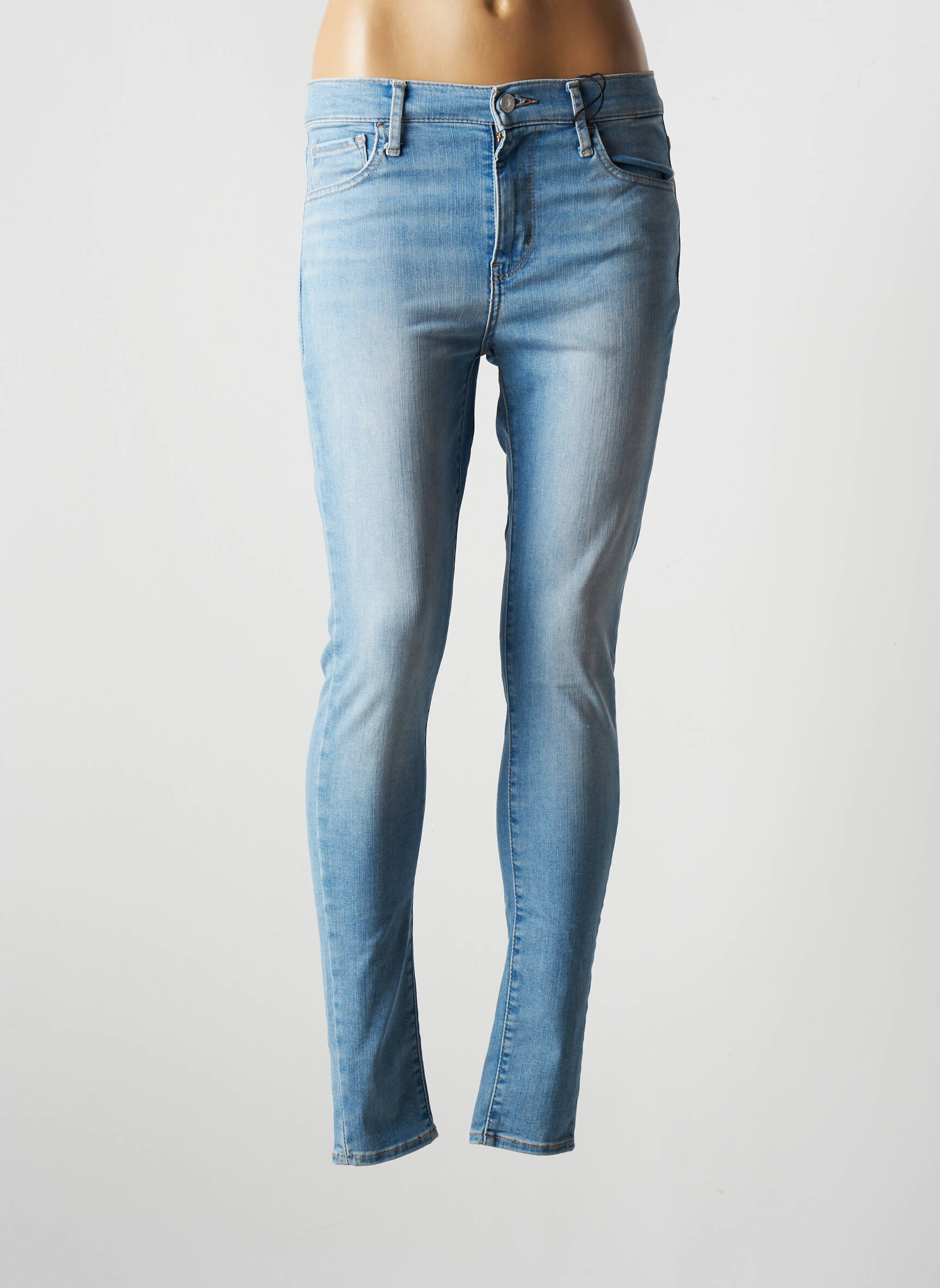 Levis Jeans Skinny Femme couleur bleu