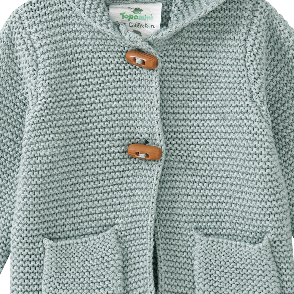 Newborn Strickjacke mit Öhrchen