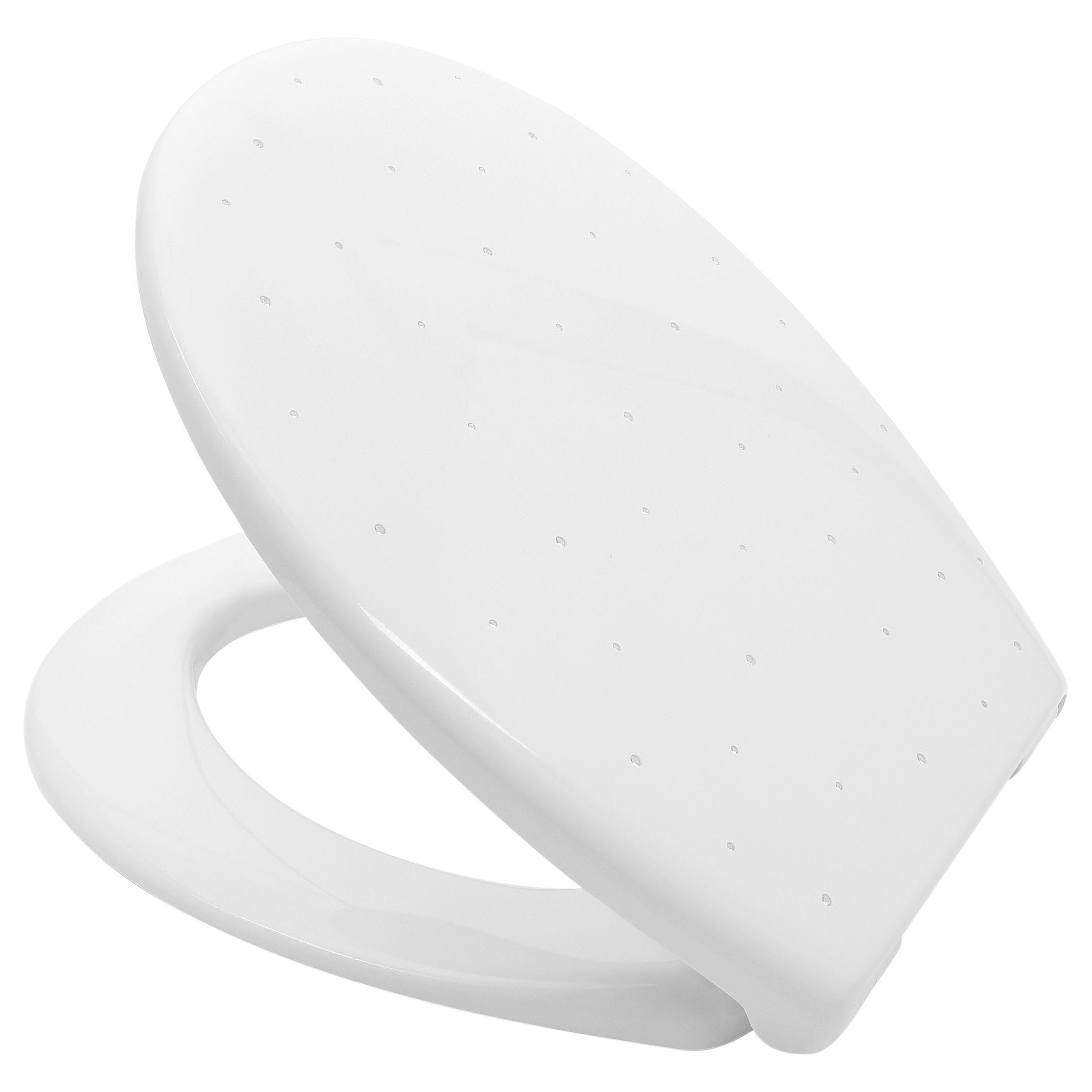 LUVETT WC-Sitz Diamant S100 (Inklusive 3 Befestigungsarten), mit Original SoftClose® Absenkautomatik, Duroplast