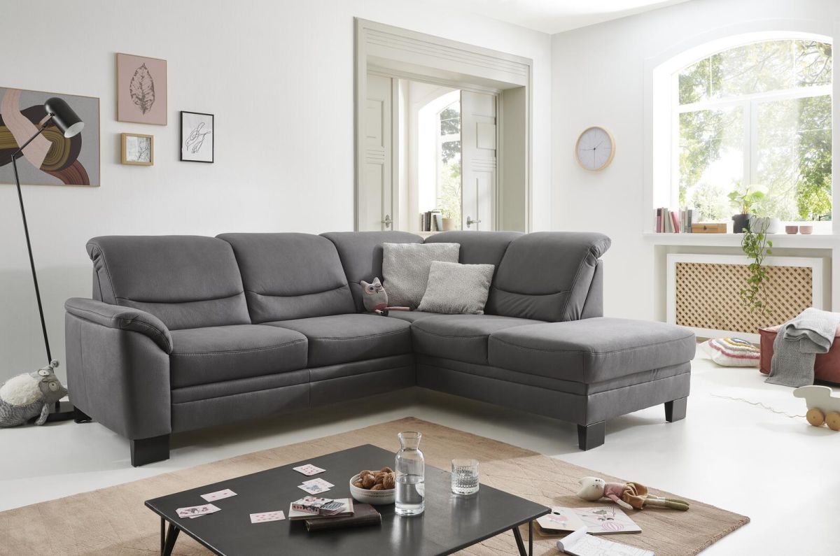 Modulmaster Polstergarnitur 1133 mit Funktion Grau