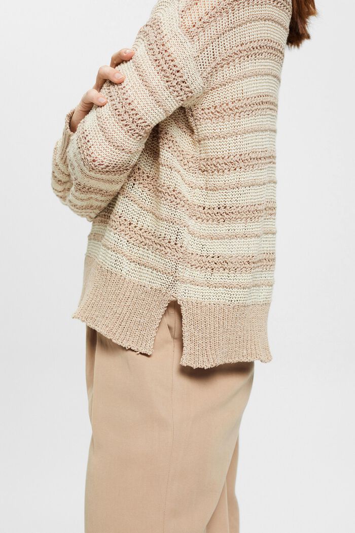 Pullover aus Garnmix mit Glitzereffekt