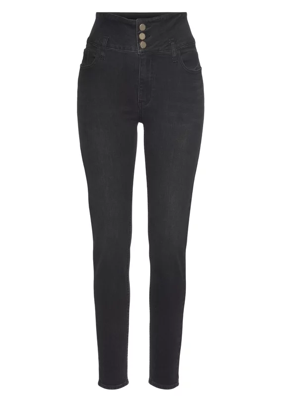High-waist-Jeans