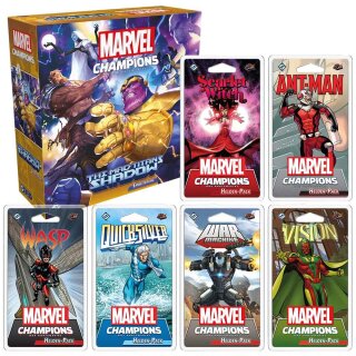 Marvel Champions: LCG – Paket 5: The Mad Titan's Shadow Bundle (DE)