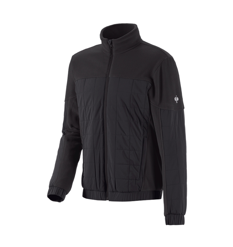 Hybrid Fleecejacke e.s.concrete
