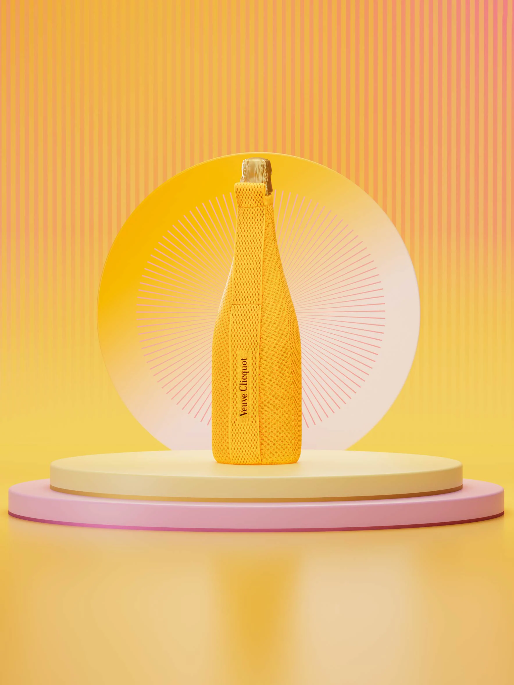 Veuve Clicquot Yellow Label im Ice Jacket