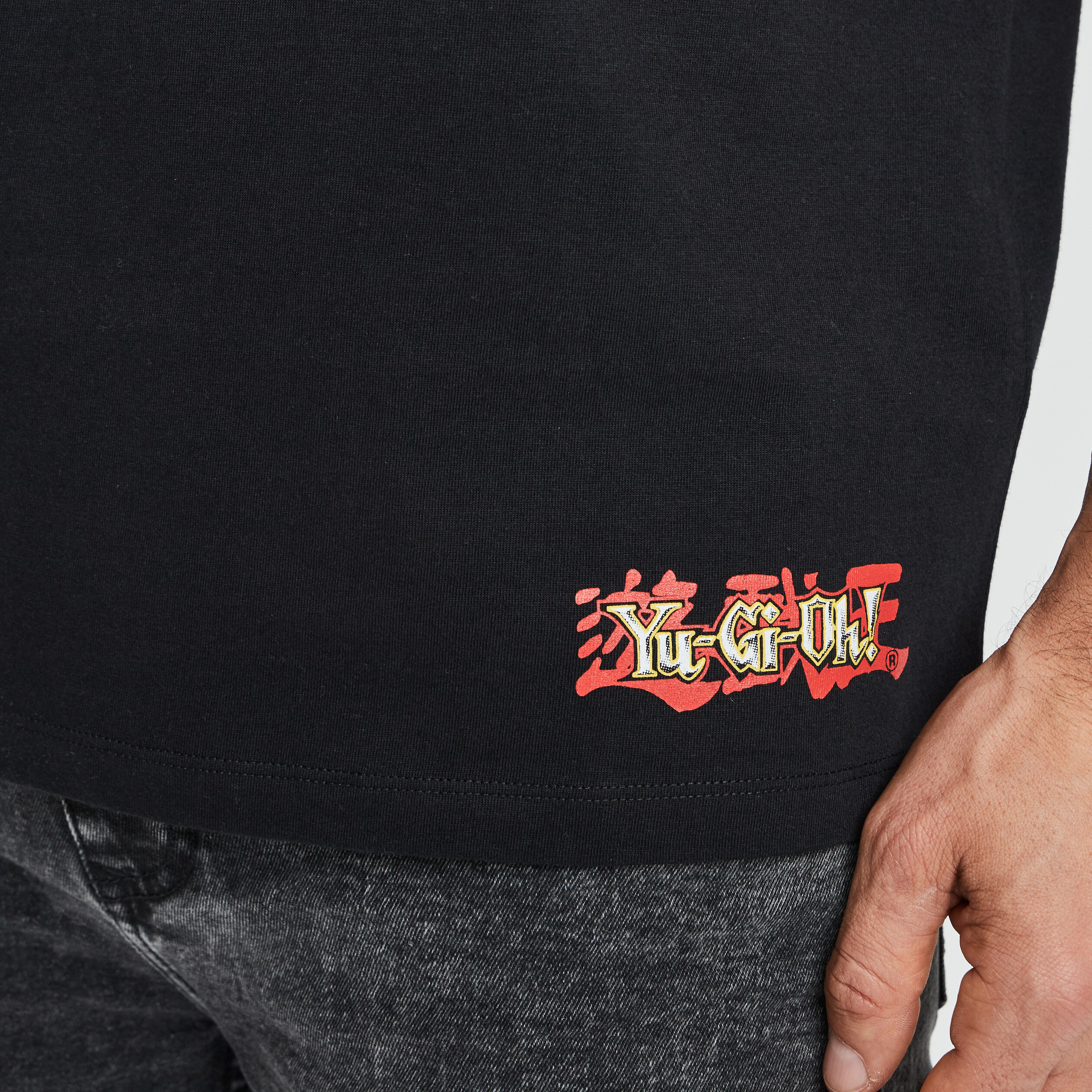 T-shirt Yu-Gi-Oh noir homme | La Halle