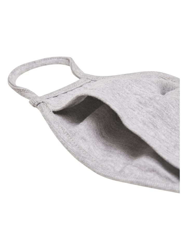 Mister Tee Mister Tee Gesichtsmasken in heather grey günstig kaufen onesize