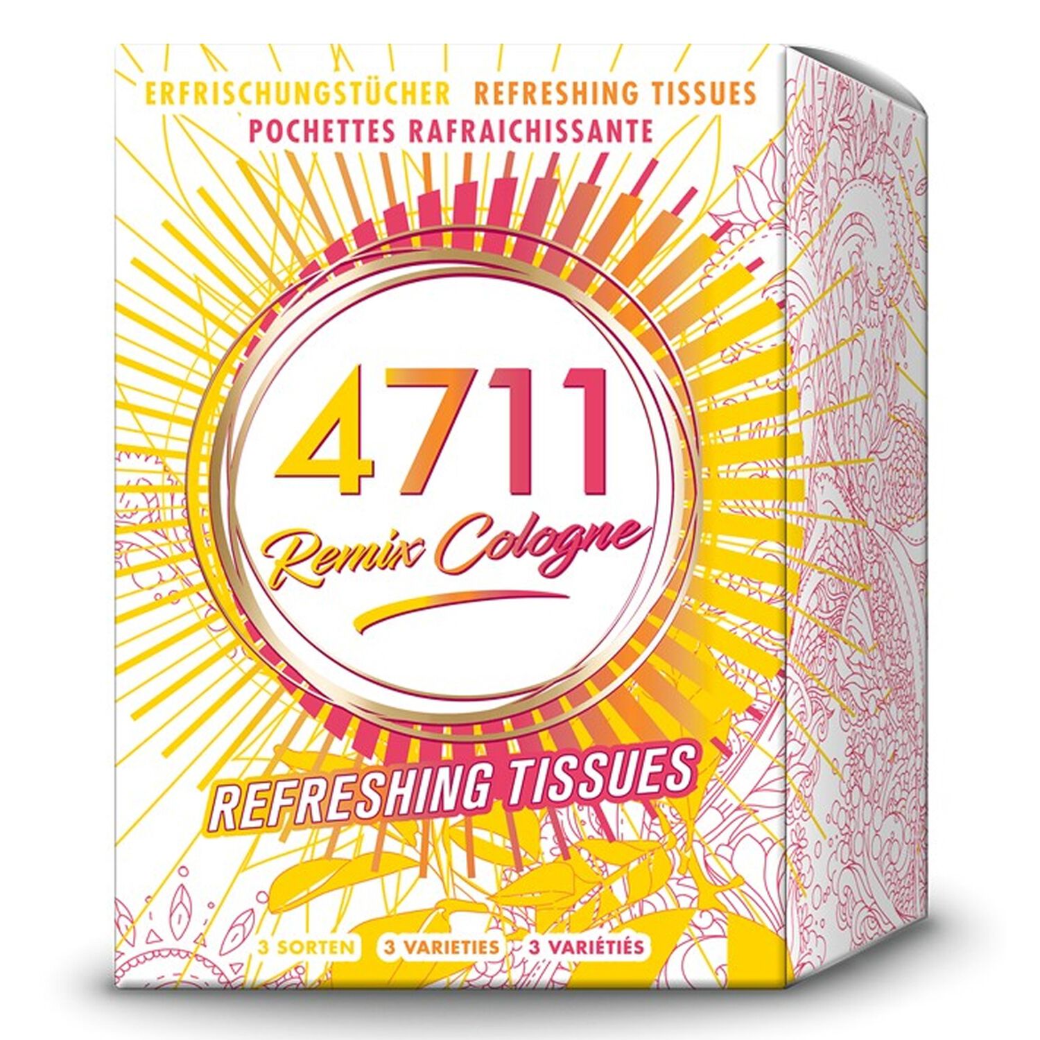 4711 Parfums 4711 Remix Cologne Pochettes Rafraîchissantes 3 x 10 Lingettes