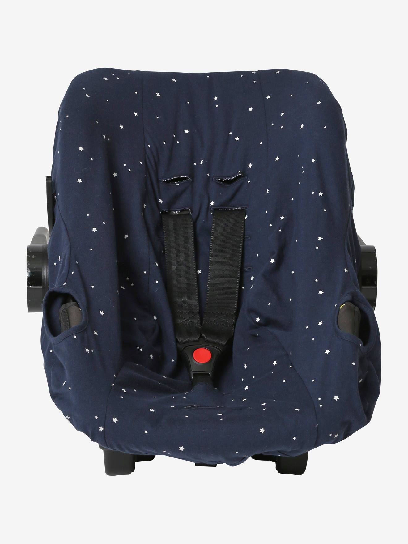 Vertbaudet Schonbezug für Babyschale Gr. 0+ - dunkelrosa