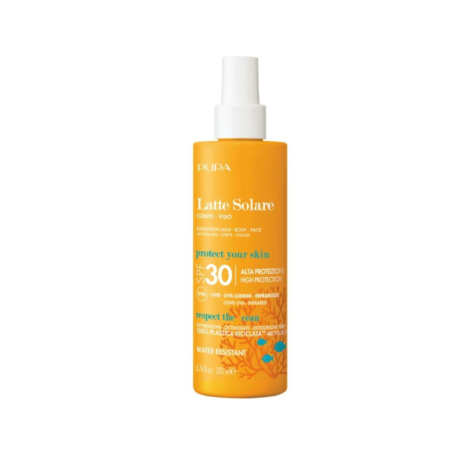 Lapte solar cu protecție solară SPF30 - Lapte solar cu protecție ridicată pentru corp, Cremă solară cu protecție ridicată pentru față, Spray solar cu protecție ridicată pentru corp.