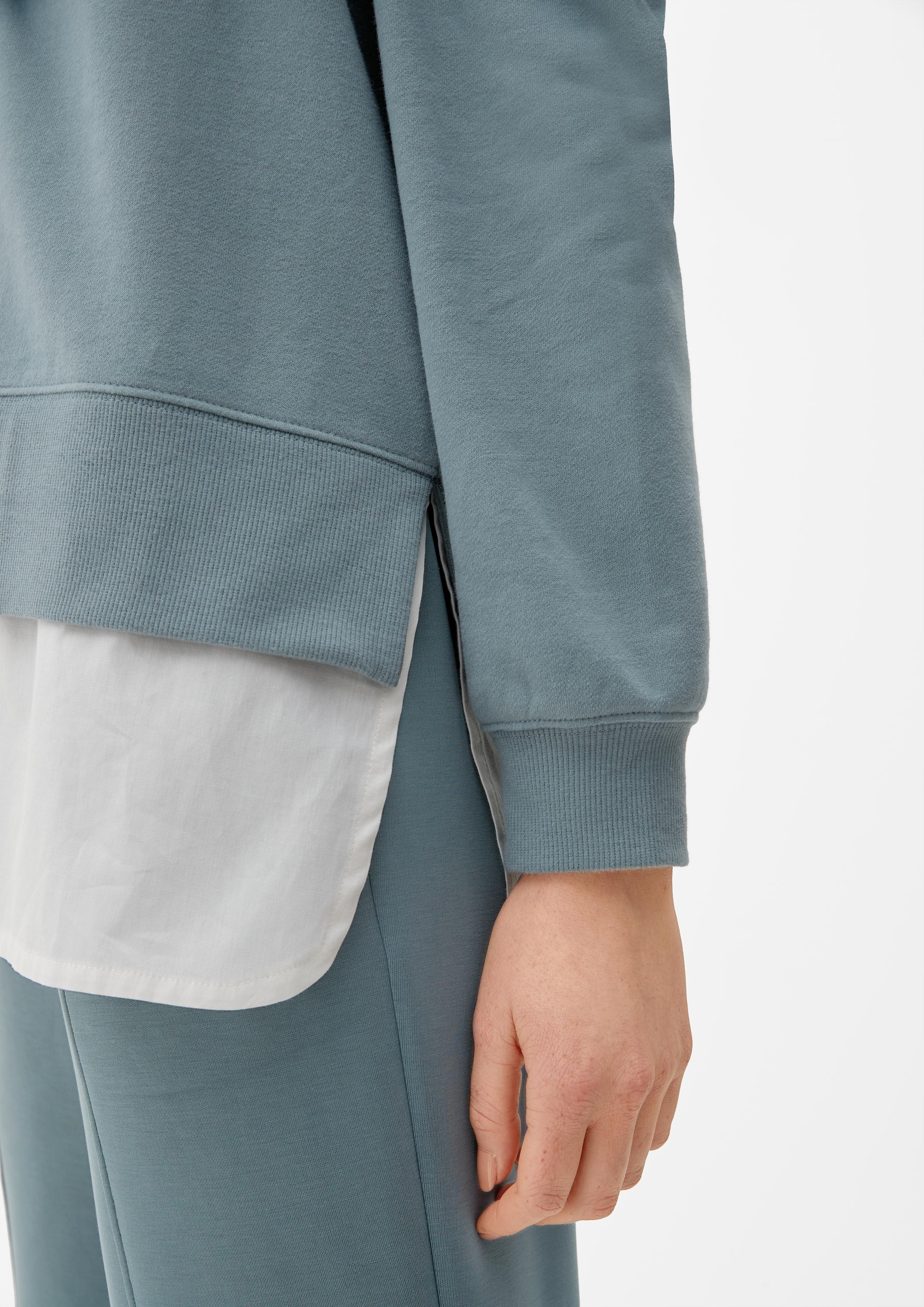 Sweatshirt in Layering-Optik  2129317-6352