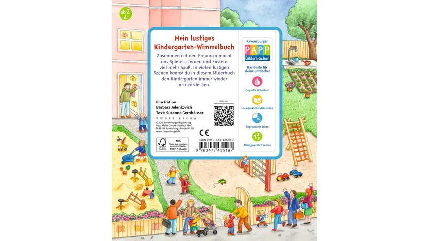 Ravensburger - Sachen suchen: Im Kindergarten