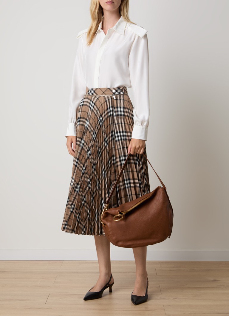 Borsa a tracolla Burberry Knight in pelle di vitello