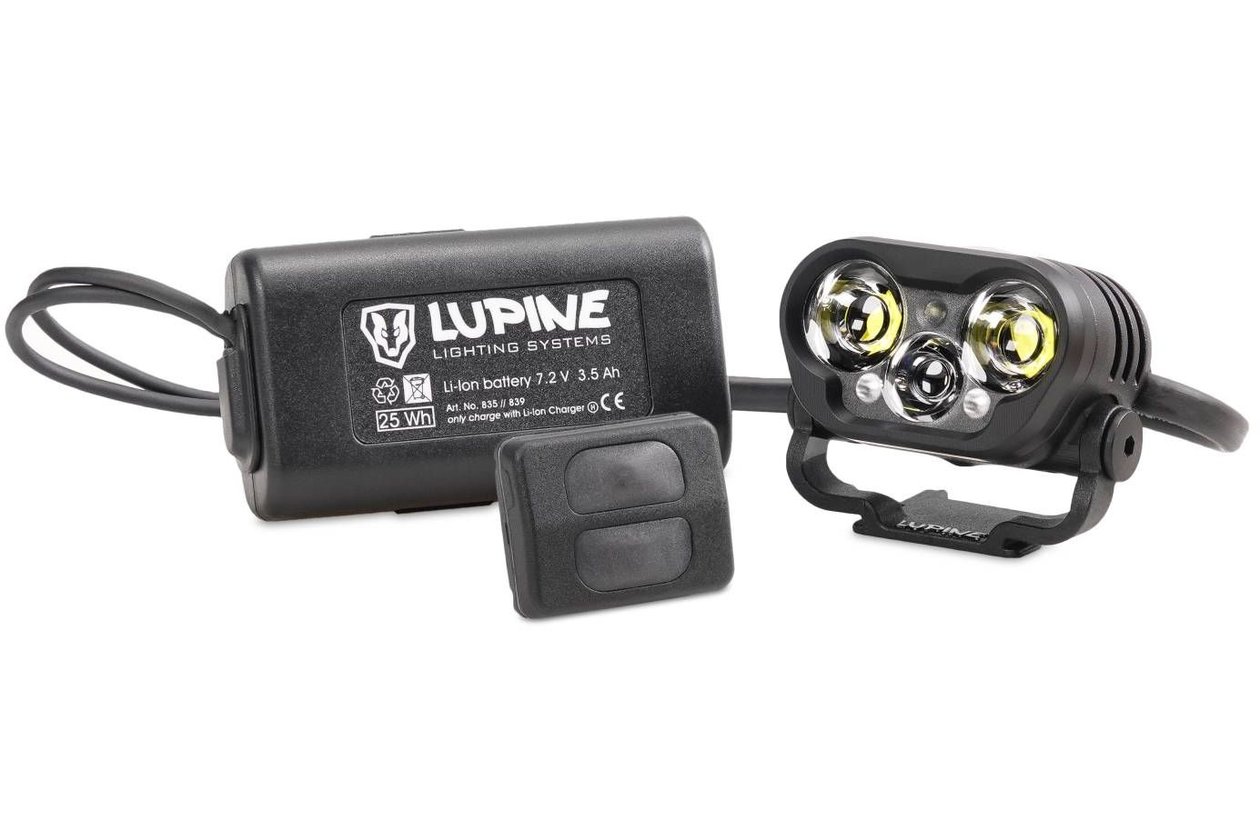 Lupine Blika R 4 Helmlampe 3.5 Ah Hardcase Akku FastClick Bluetooth