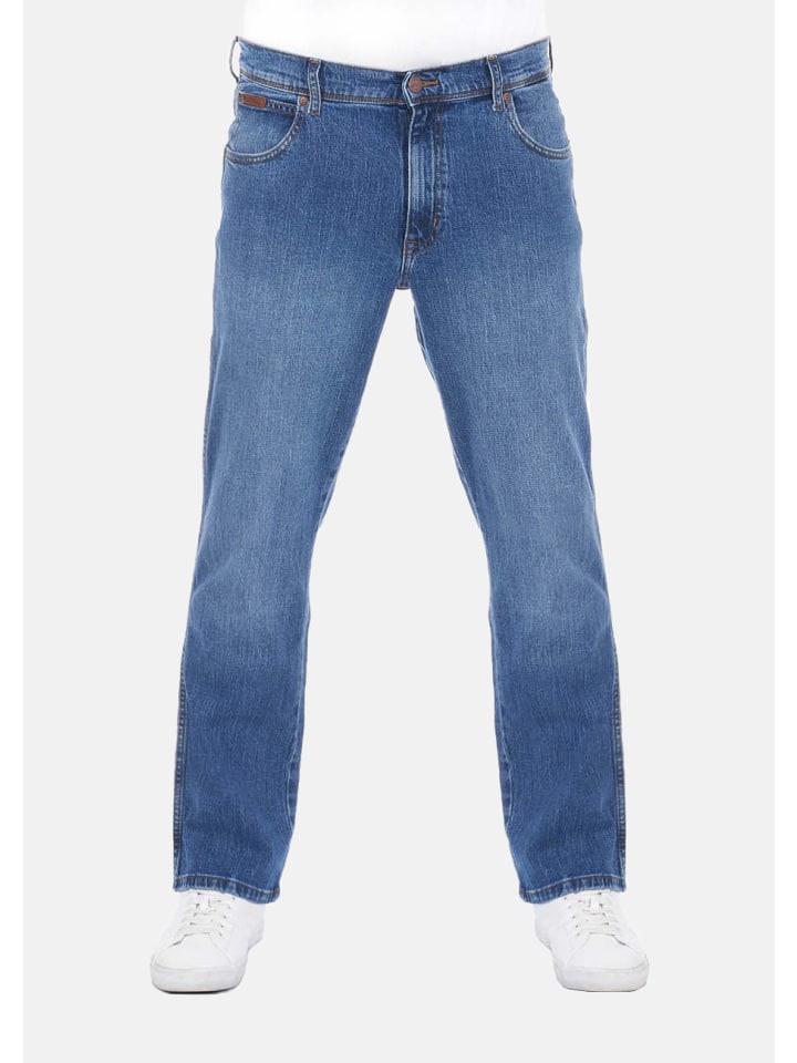 Wrangler Jeans Texas Stretch regular/straight in Blau günstig kaufen