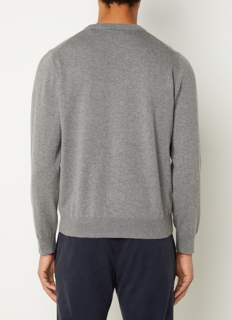 Maglione Gant a maglia fine con logo ricamato
