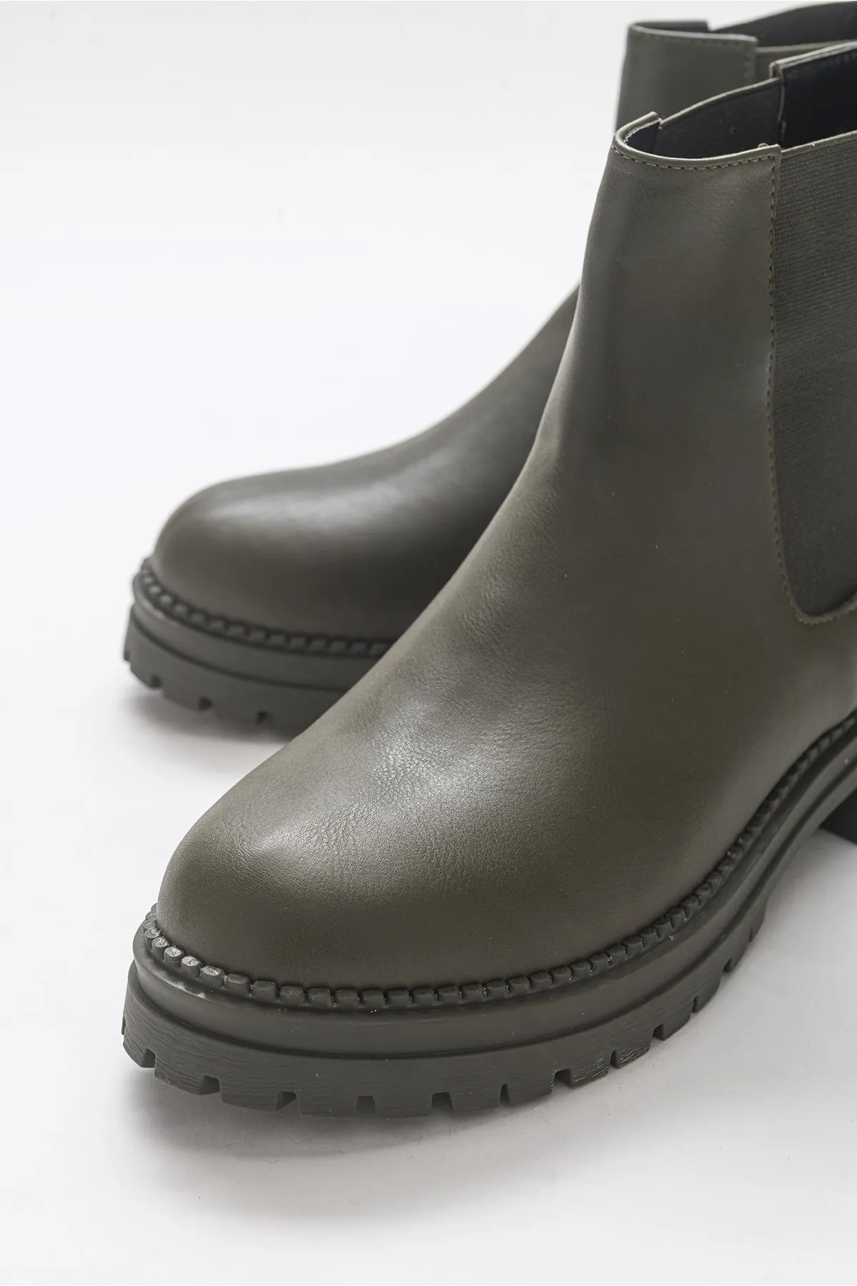 LuviShoes  Eigene grüne Damenstiefel