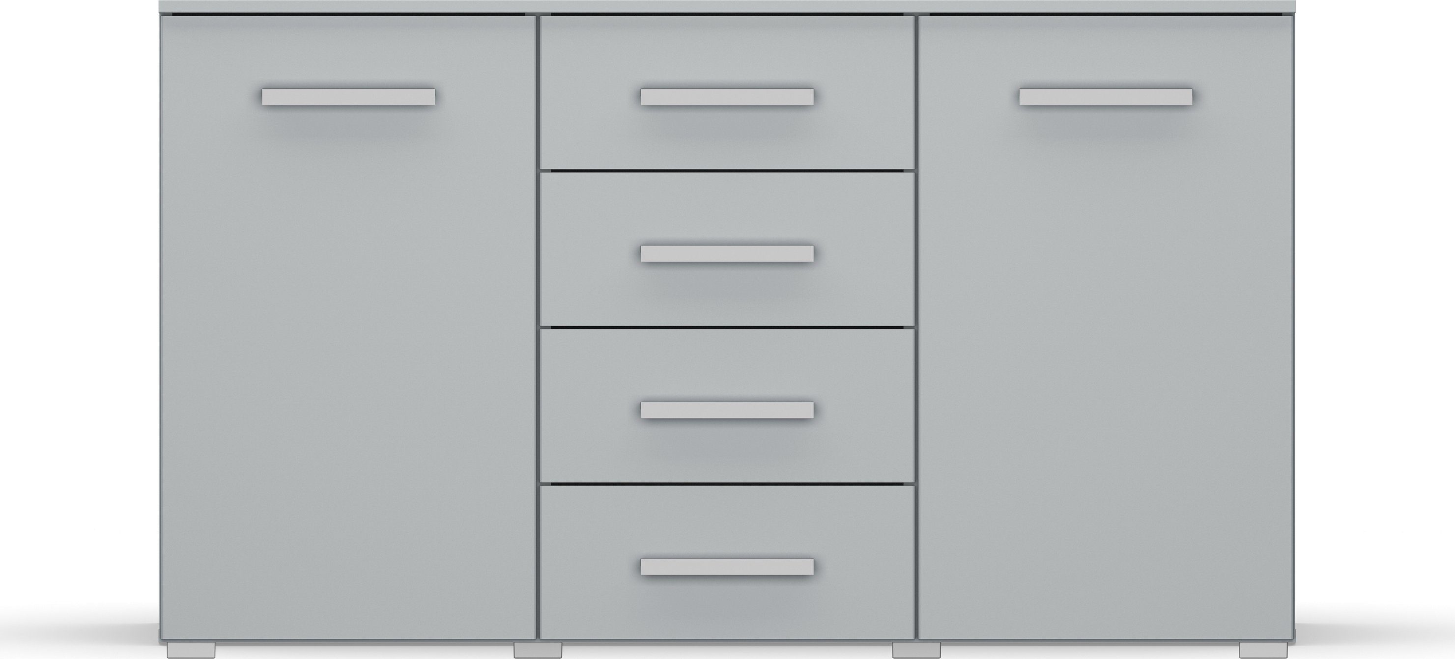 rauch Kommode Koluna, mit 4 Schubkästen, inkl. 3er-Set Filzboxen