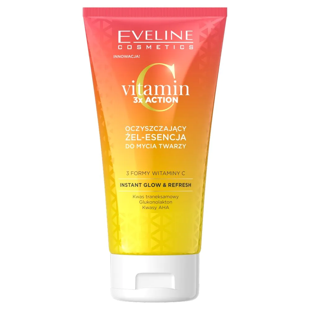„Eveline“ valomasis veido gelis-esencija su vitaminu C 3 kartus daugiau