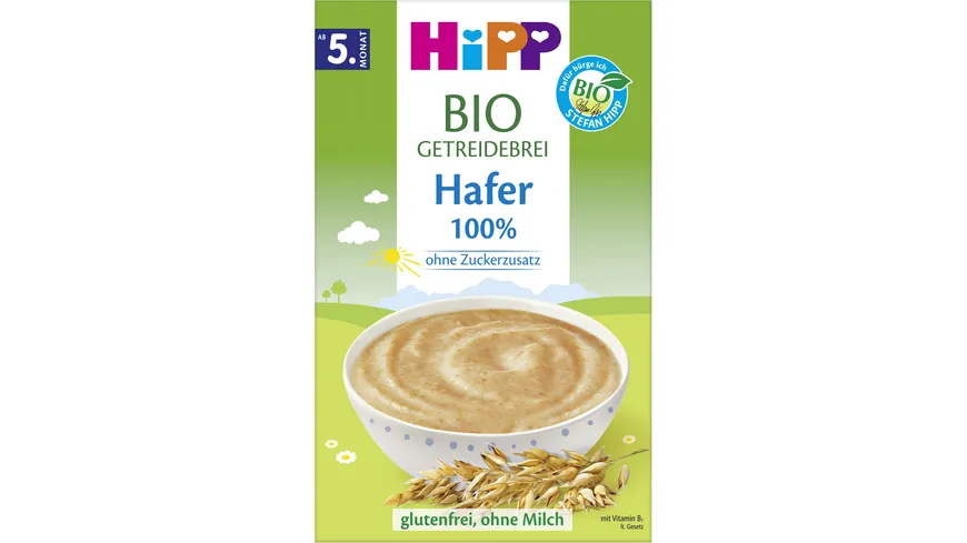 HiPP Bio-Getreide-Brei ohne Zuckerzusatz 200 g