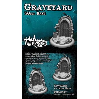 Malifaux: Graveyard 50mm Base