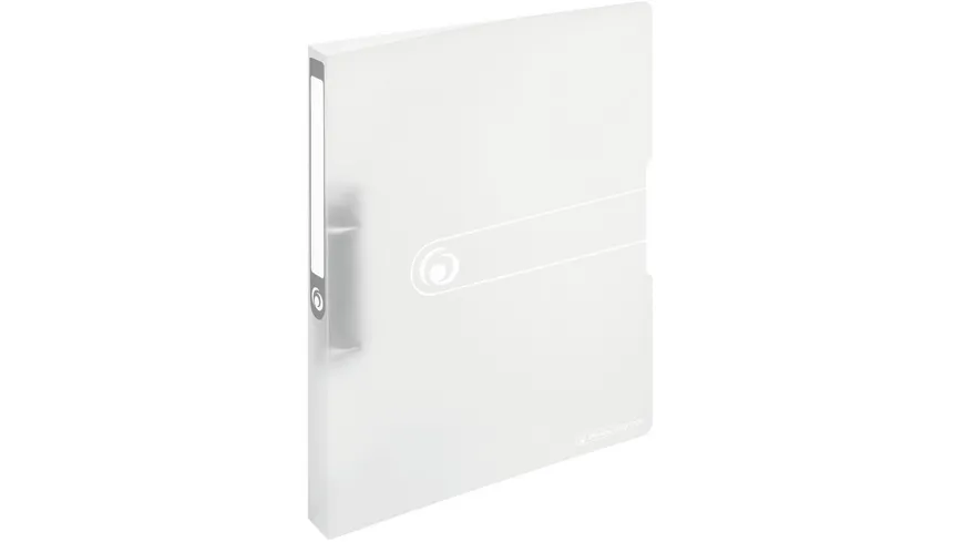 herlitz Ringbuch A4 PP 2-Ring 2,7cm transparent farblos easy orga to go