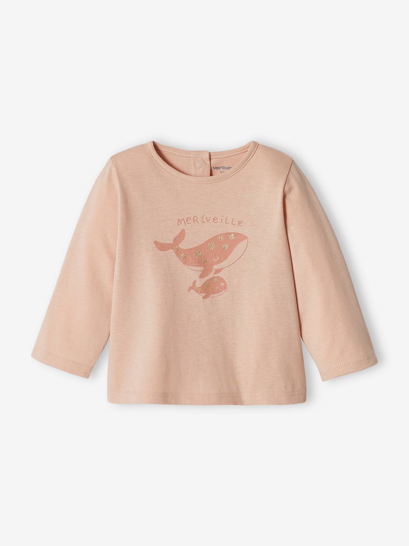 Lot de 2 T-shirts basics bébé manches longues jaune pâle