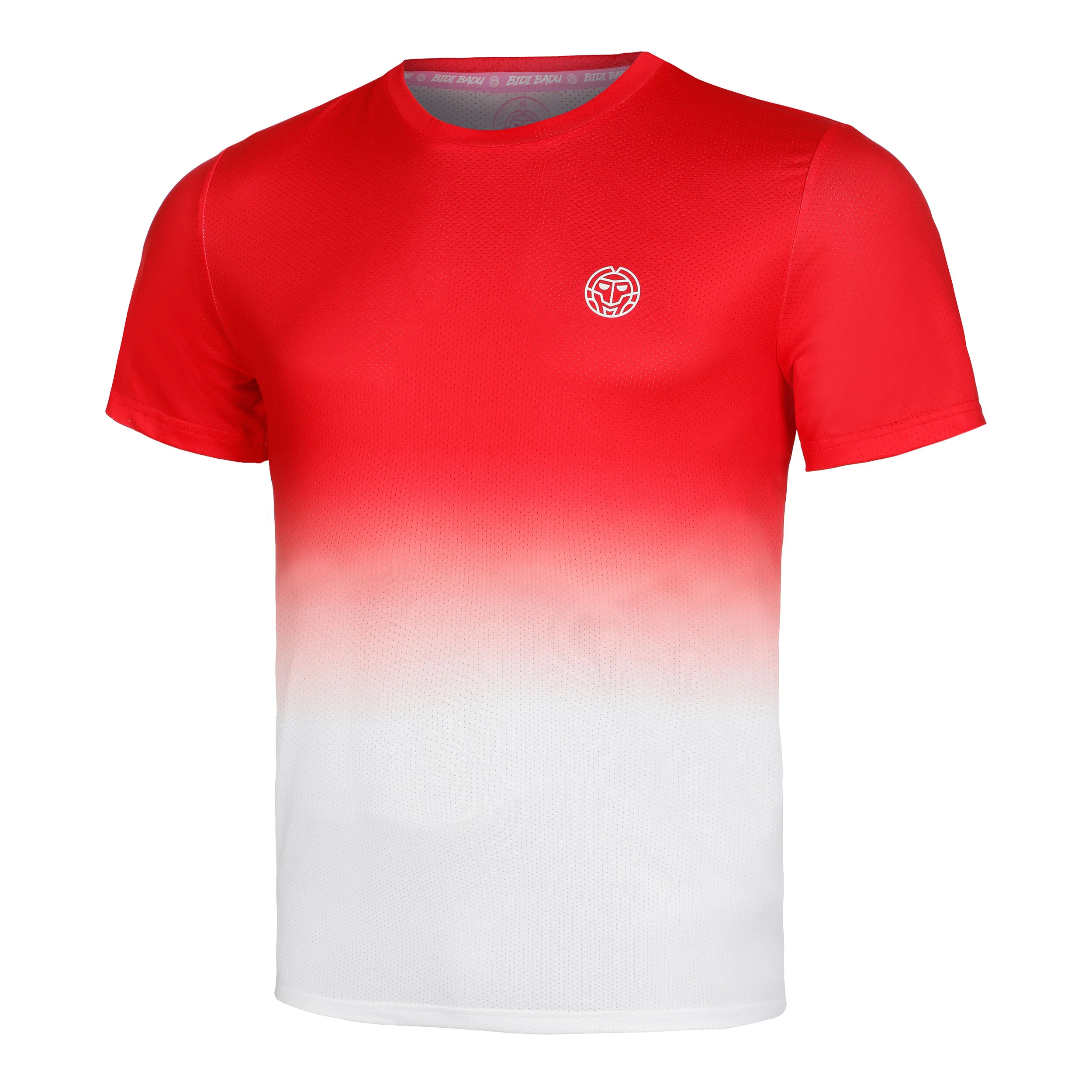 Crew Gradiant T-Shirt Herren - Rot, Weiß