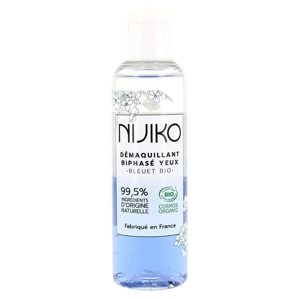 nijiko Démaquillant Yeux Bio à l'Eau de Bleuet Démaquillant et nettoyant