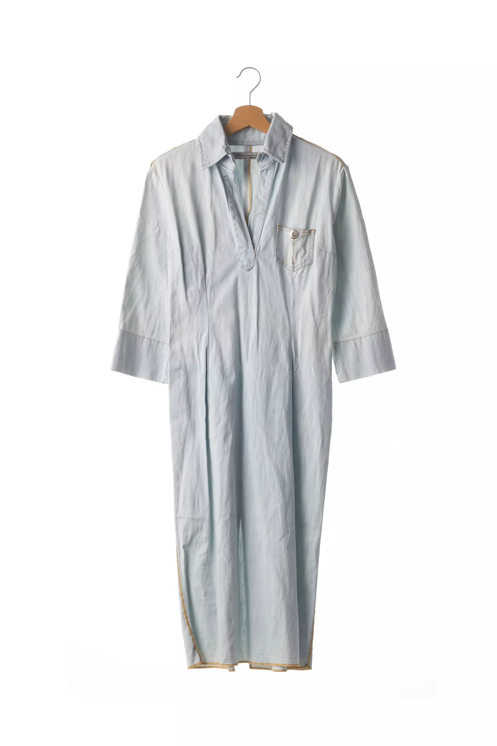 Fornarina Robes Longues Femme couleur bleu