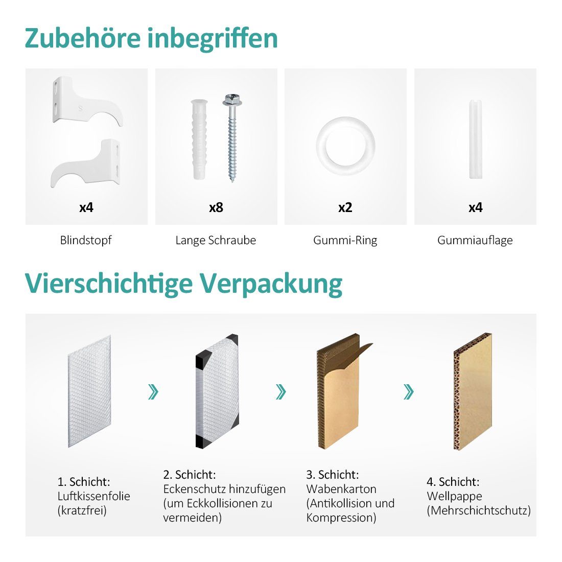 EMKE Heizkörper Flach Heizkörper Klein Design Paneelheizkörper, Vertikal Doppellagig, Mittelanschluss, Anthrazit/Weiß