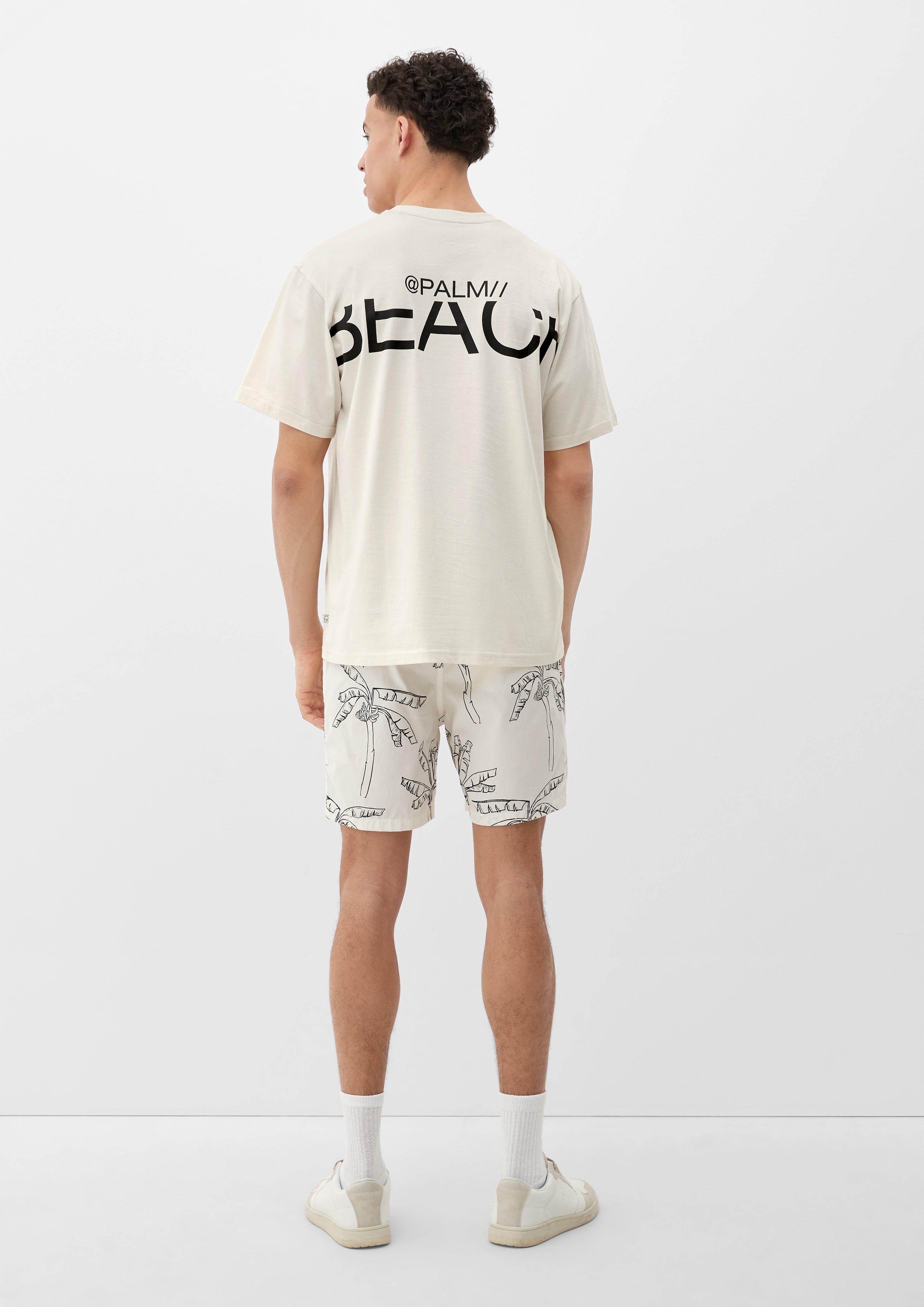 T-Shirt mit Rückenprint  2130289-80D0