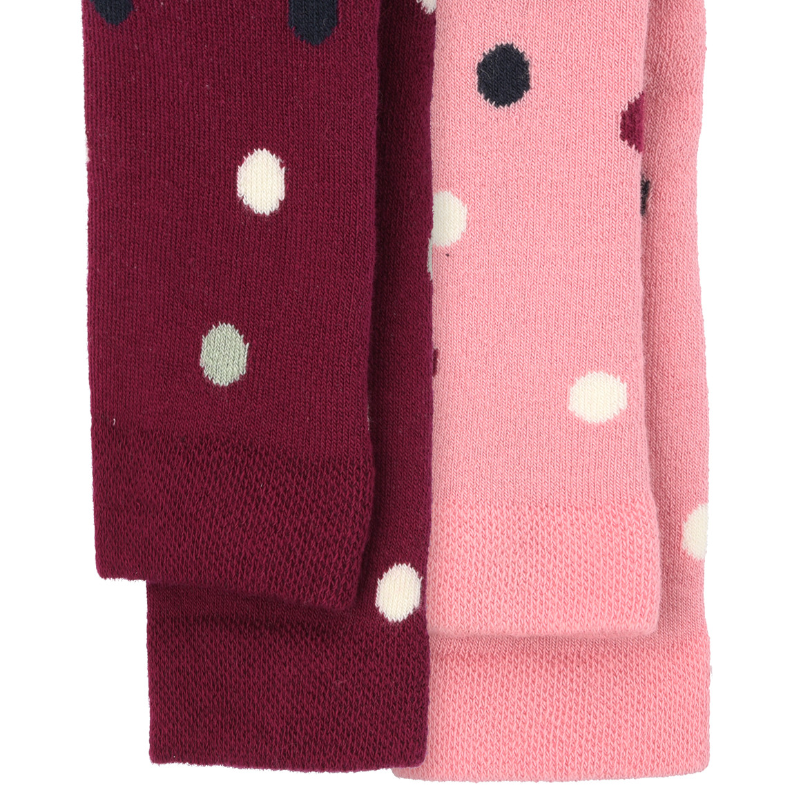 2 Baby Leggings mit Punkten