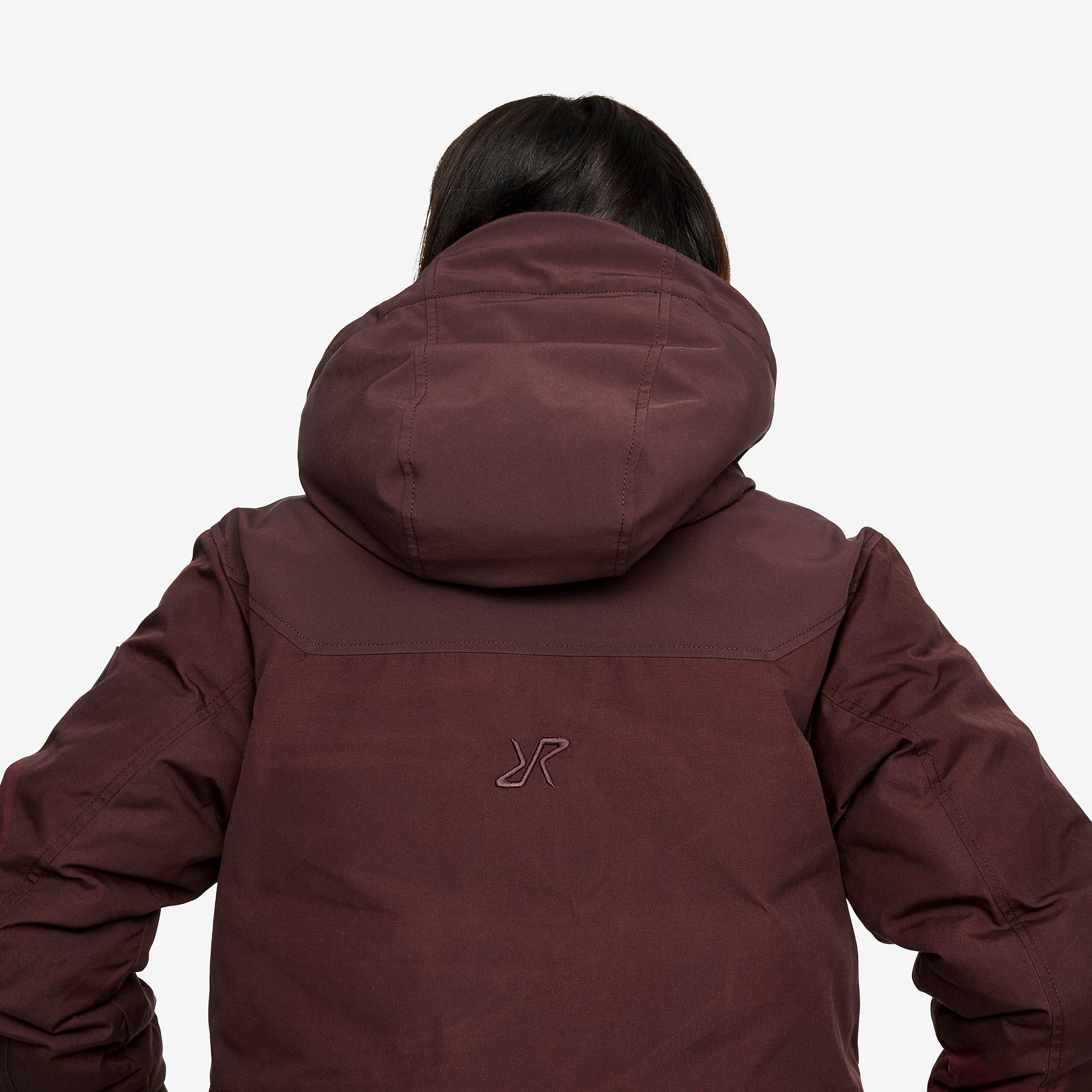 Outdoor Parka Femme Dark Vintage Rose