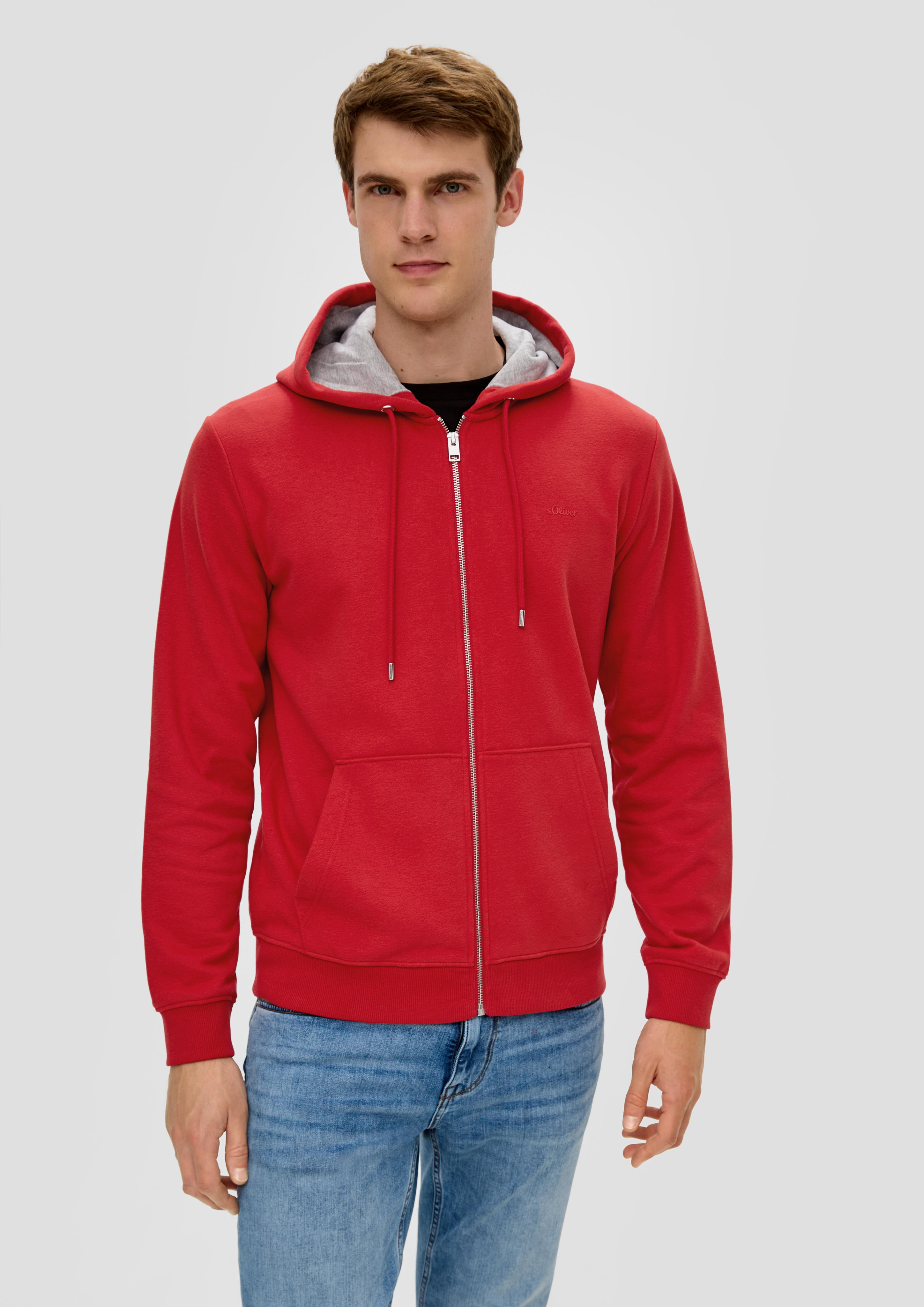 Sweatshirt-Jacke mit Logo-Print  2140259-3162