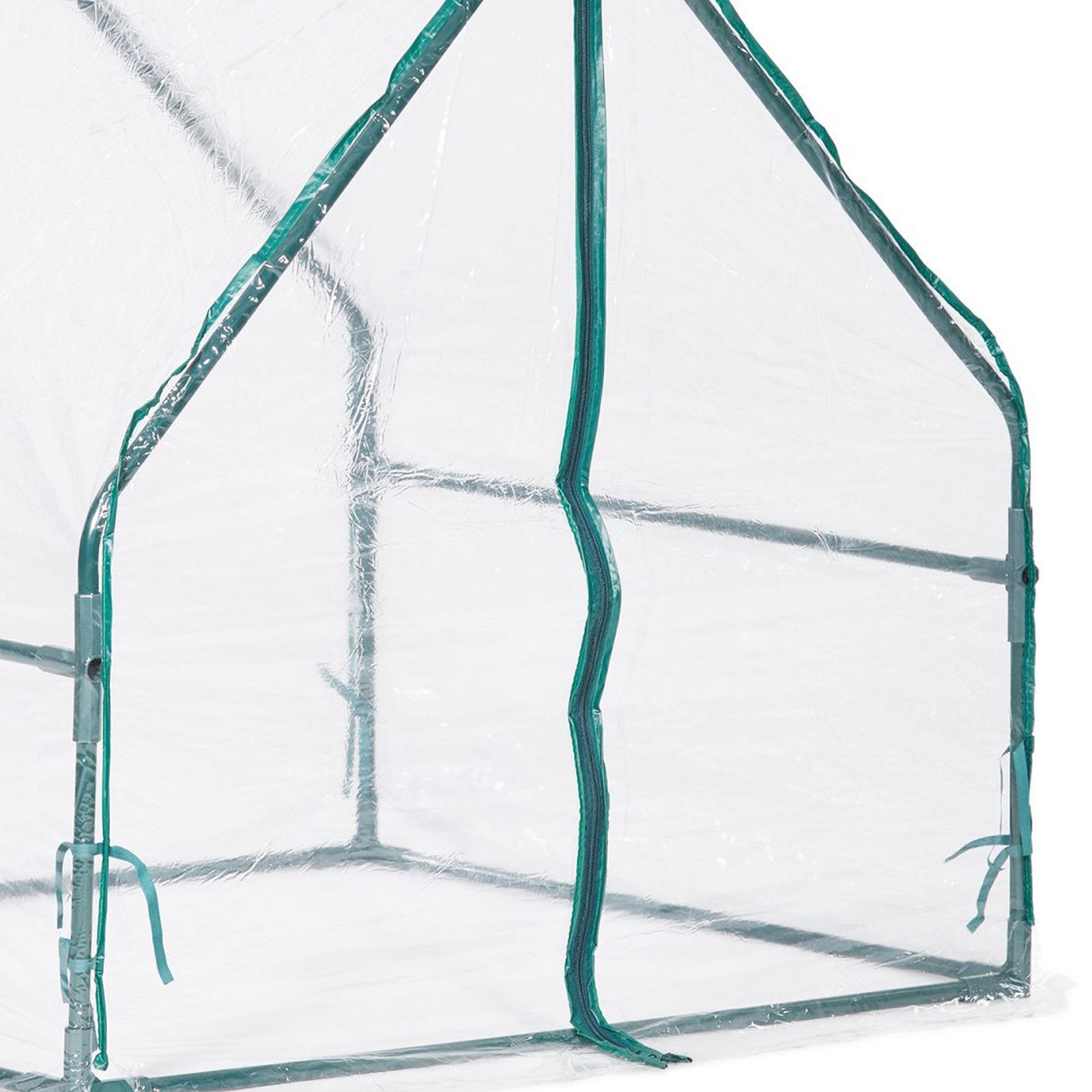HATTORO Frühbeetaufsatz, 0,08 mm Wandstärke, transparent, PVC 0,08mm, Reißverschluss