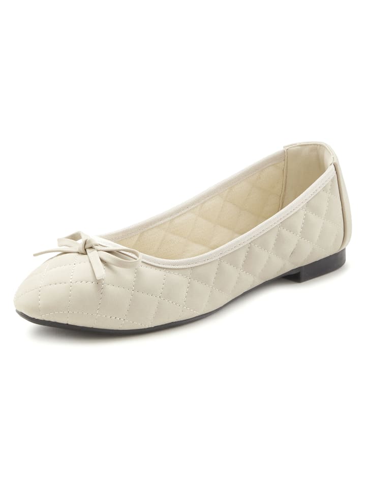 LASCANA Ballerina in beige günstig kaufen