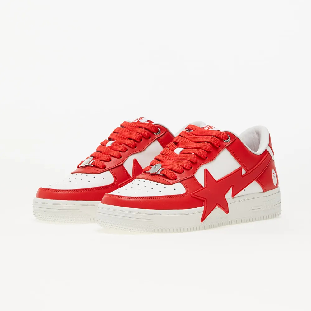 A Bathing Ape Sta Enlarged 001FWK301306MRED / rot
