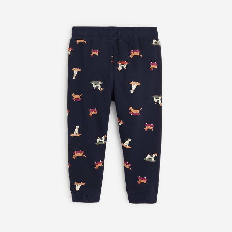 Jogging imprimés bébé garçon bleu marine Catimini