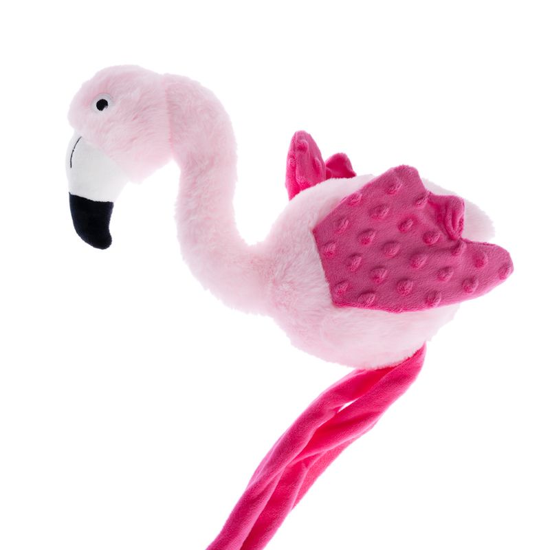 TIAKI Lisa long-legs Flamingo Hundespielzeug