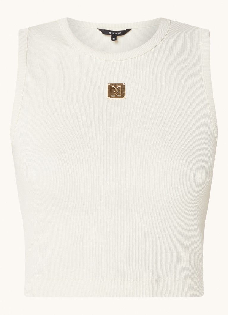 Crop top με ραβδώσεις NIKKIE Bundi