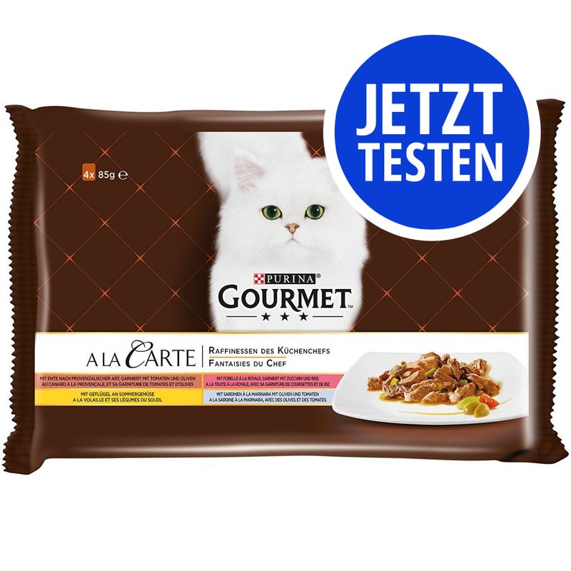 Probierpaket Gourmet A la Carte 4 x 85 g zu TOP-Preisen | bitiba