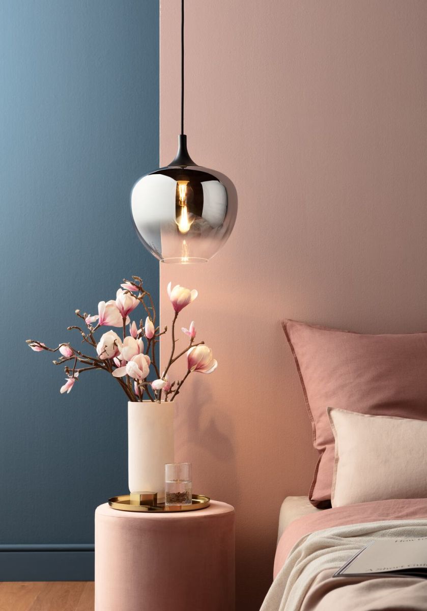 Globo 1-flg Pendelleuchte Maxy Rauchglas